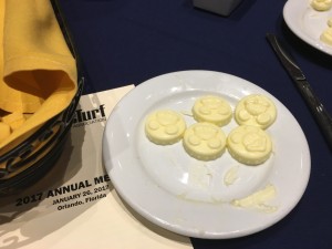 Even Mickey Mouse made an appearance at this year's STMA conference... in the butter at the annual luncheon.