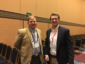 As far as they know, Travis Gannon, Ph.D., North Carolina State University, and stage.athleticturf.net's Associate Editor Grant B. Gannon are not related, but they hope to see each other again at the 2018 STMA Conference/ Gannon family reunion.