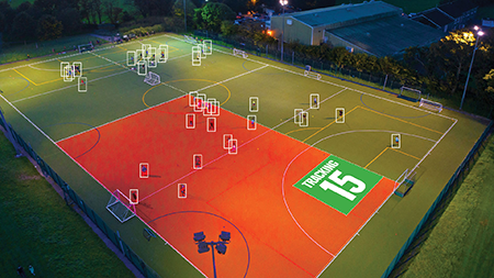 Field mockup by FieldTurf | Photo: FieldTurf