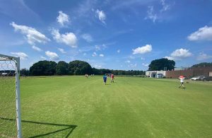 The completed soccer field at the UGA Griffin campus. (Photo: Ashley Biles/UGA-Griffin)