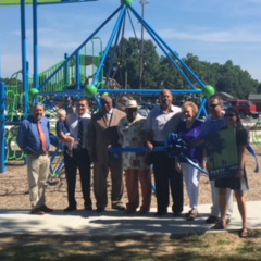 Clinton, North Carolina’s newly renovated Royal Lane Park Photo: Project EverGreen