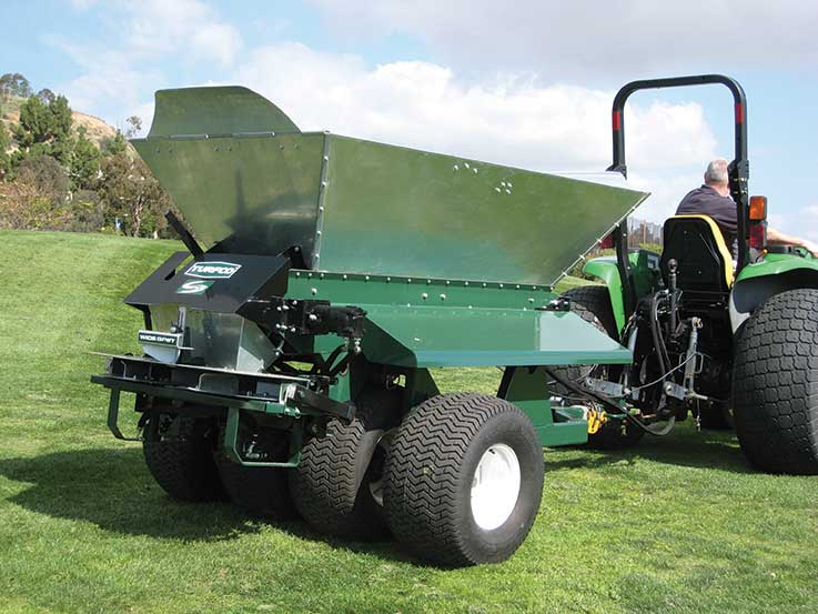 Turfco's CR-8 topdresser. (Photo: Turfco)