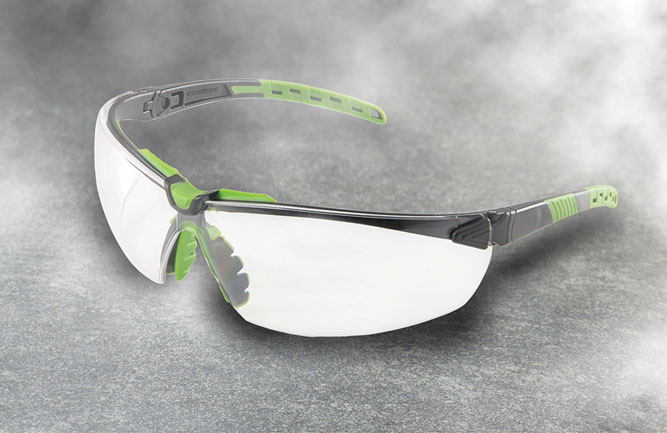 Enhanced UV protection and anti-fog tech are part of Brass Knuckle's new line of Spike (BKADJ-5060AFP) eyewear. (Photo: Brass Knuckle)
