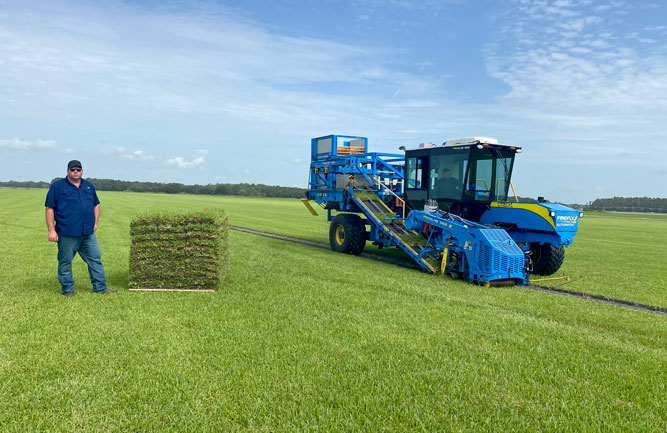 Travis Johnson looks forward to leading FloriTurf into the future while adapting to industry needs and changes. (Photo: Sod Solutions)