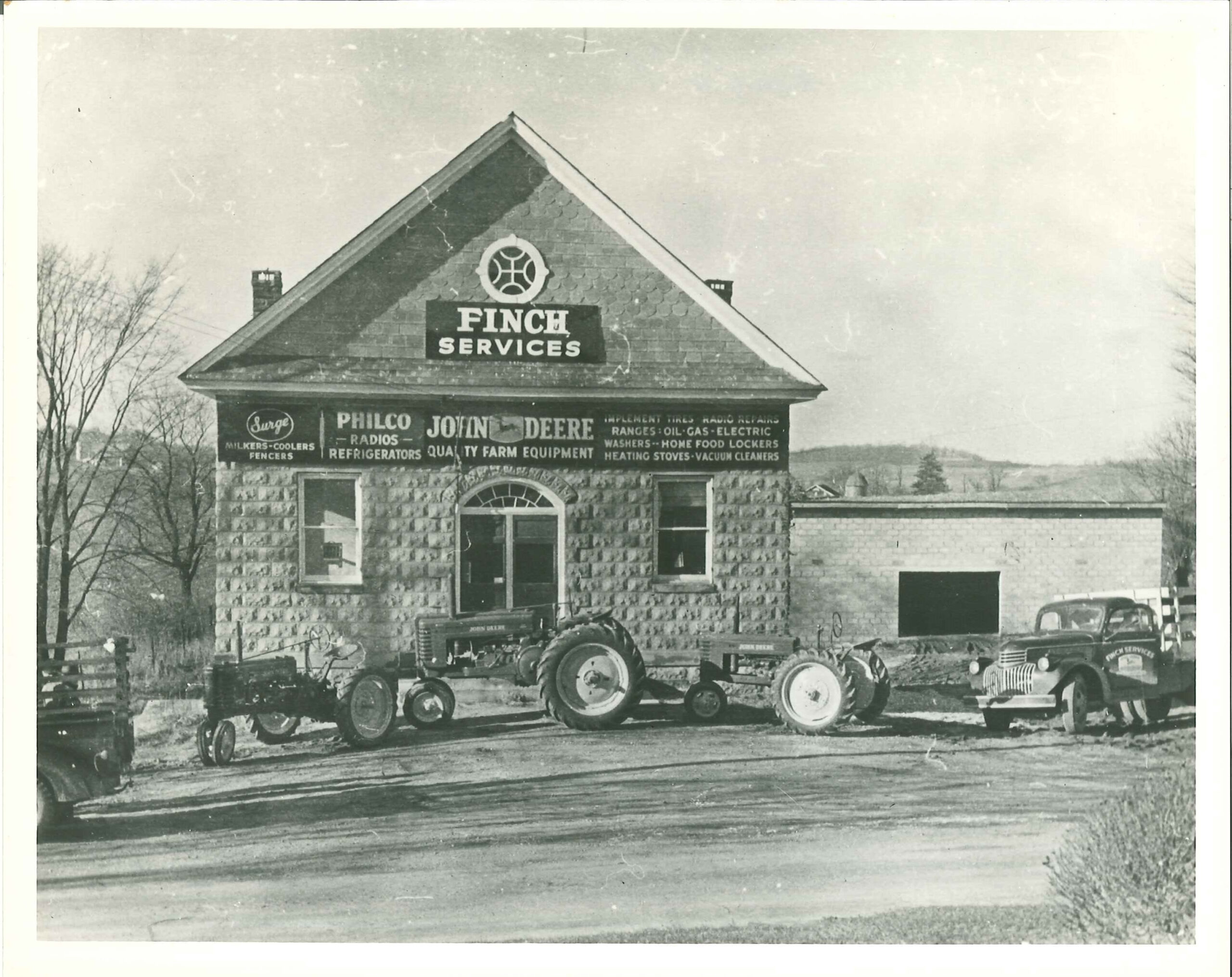 The original Finch location from 1945. (Photo: Finch Turf)