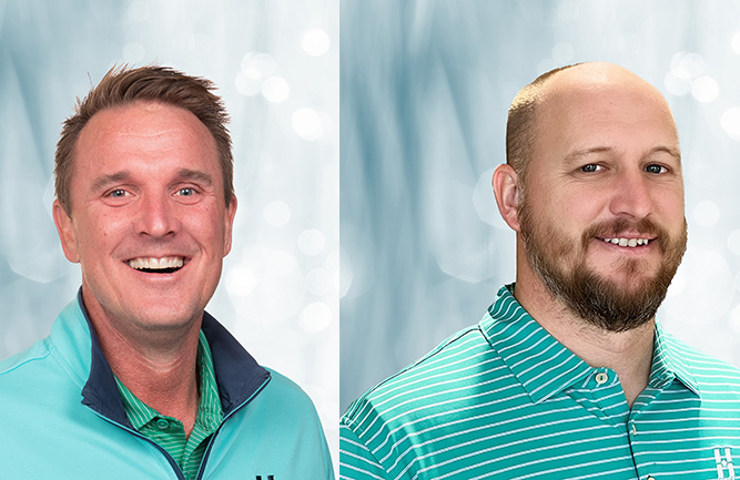 Adam Wright (left) and Tyler Johanson (Photo: Harrell's)