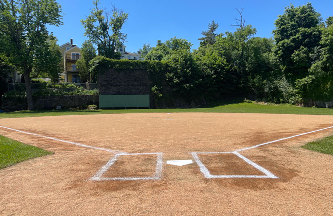 Project EverGreen and others revitalize youth baseball field in Roxbury, Mass.